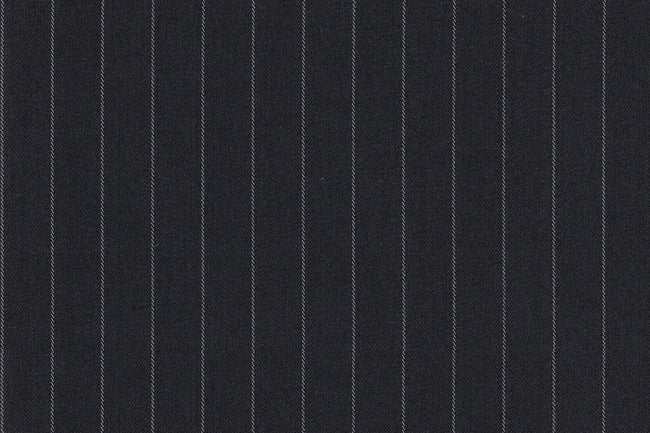 2199032/G1-22889 Charcoal With White Stripe Vest Fabric