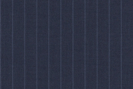 2199037/G1-22897 Denim Blue With Light Blue Stripe Suit Fabric