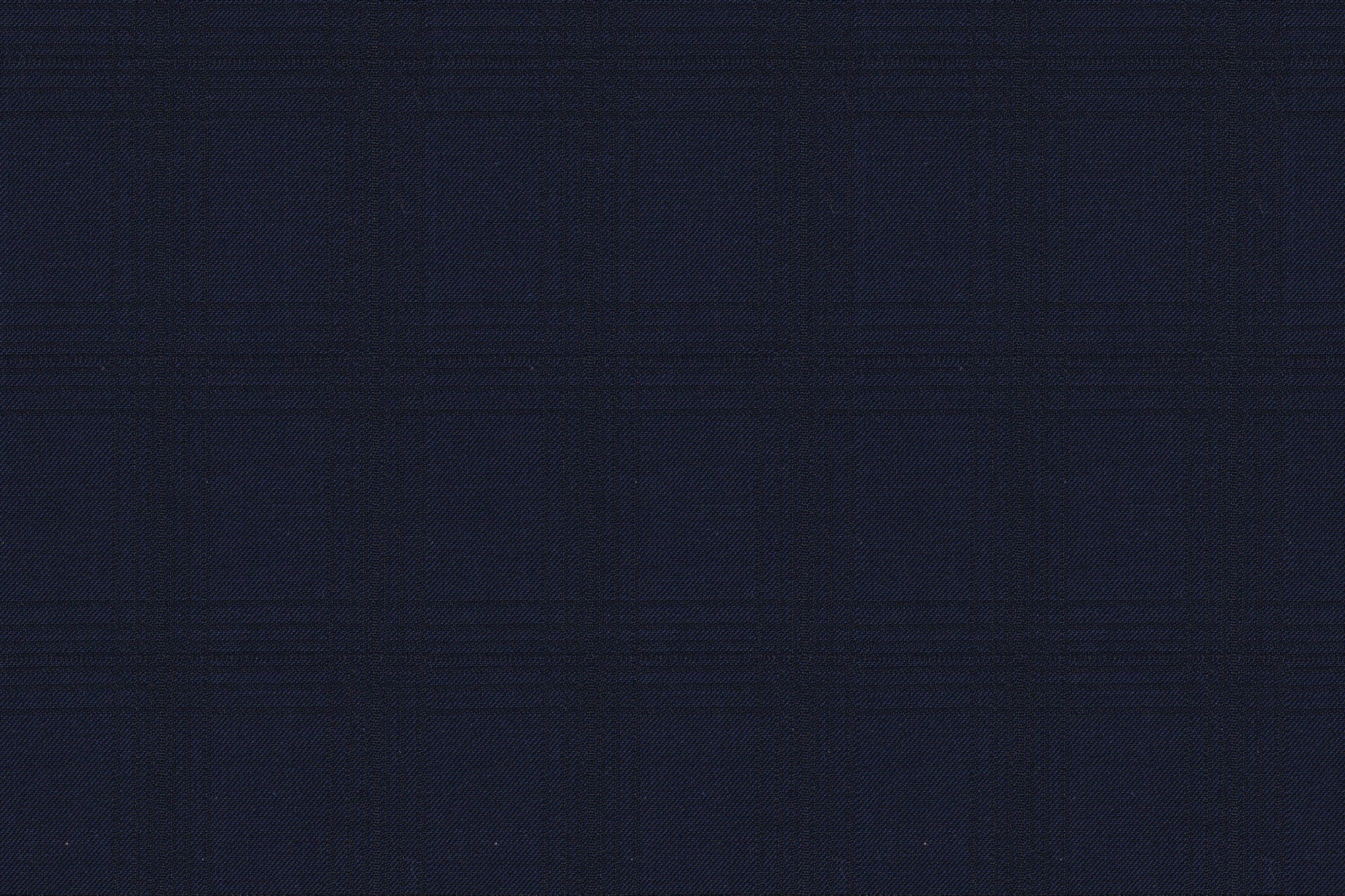 2199089/G1-22945 Navy Blue Self Check Pants Fabric