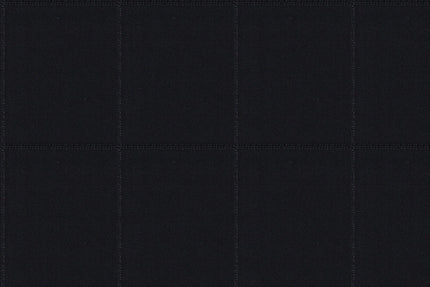 2199093/G1-22937 Black with Light Grey Check Suit Fabric