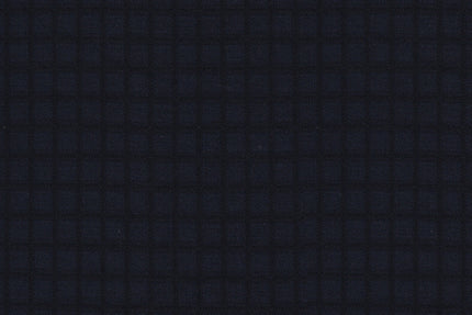 2199097/G1-22957 Midnight Blue with Small Black Check Suit Fabric