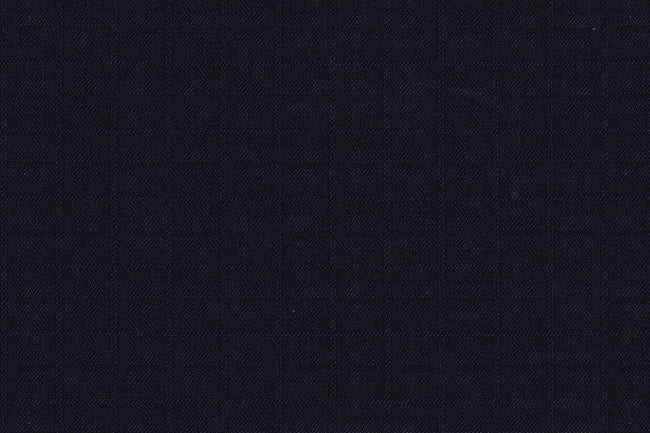 2199104/G1-22933 Midnight Blue Small Check Pants Fabric