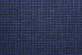 25007-2/G5-20219 Navy Blue & Black Check Pants Fabric