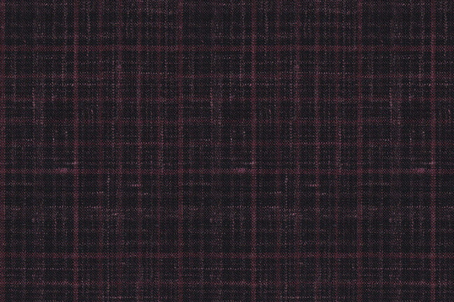 25009-1/G5-20220 Sangria & Black Check Pants Fabric
