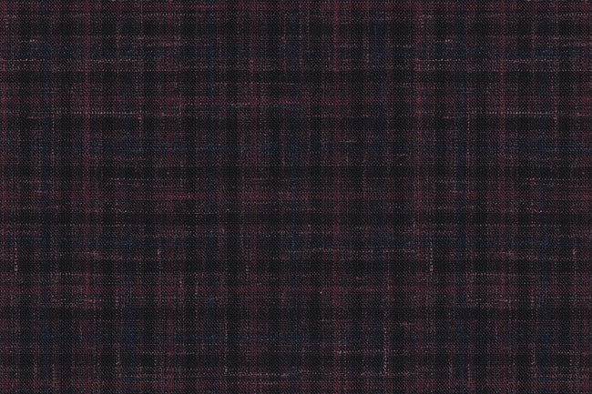25009-3/G5-20222 Sangria, Blue & Black Check Pants Fabric