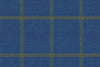 25010-8/G5-20203 Blue With Tan Window Pane Vest Fabric