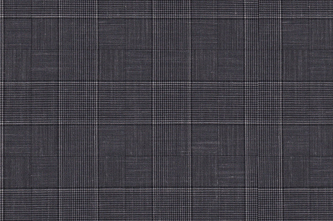 25021/G5-20267 Grey Window Pane Pants Fabric