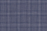 25038/G5-20284 Grey & Blue Window Pane Vest Fabric