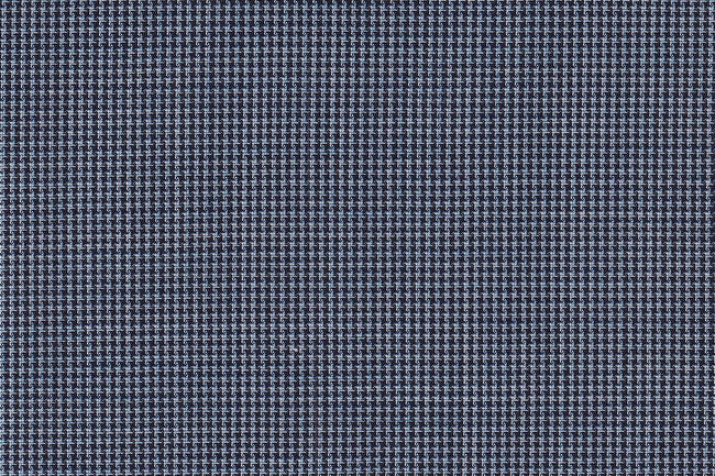4860/G3-21738 Light Blue and Navy Houndstooth Suit Fabric