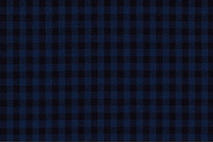 4865/G3-21743 Blue & Navy Check Jacket Fabric