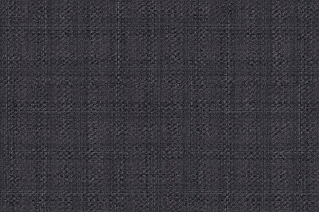 4872/G3-21750 Grey With Navy Check Jacket Fabric