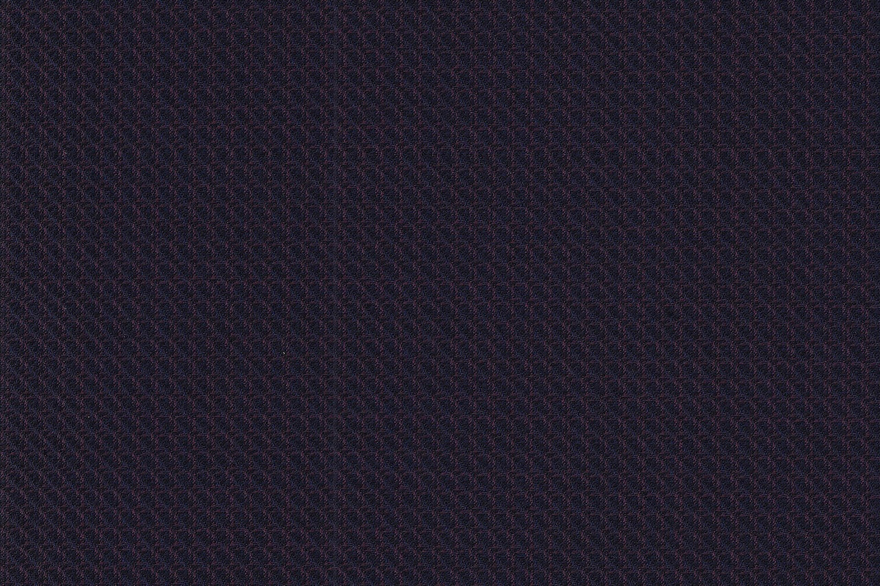 4886/G3-21764 Midnight Blue With Plum Pattern Suit Fabric