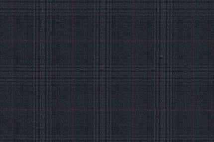 4894/G3-21773 Green With Red and Bronze Check Suit Fabric