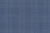 4899/G3-21778 Baby Blue With Tan Check Pants Fabric