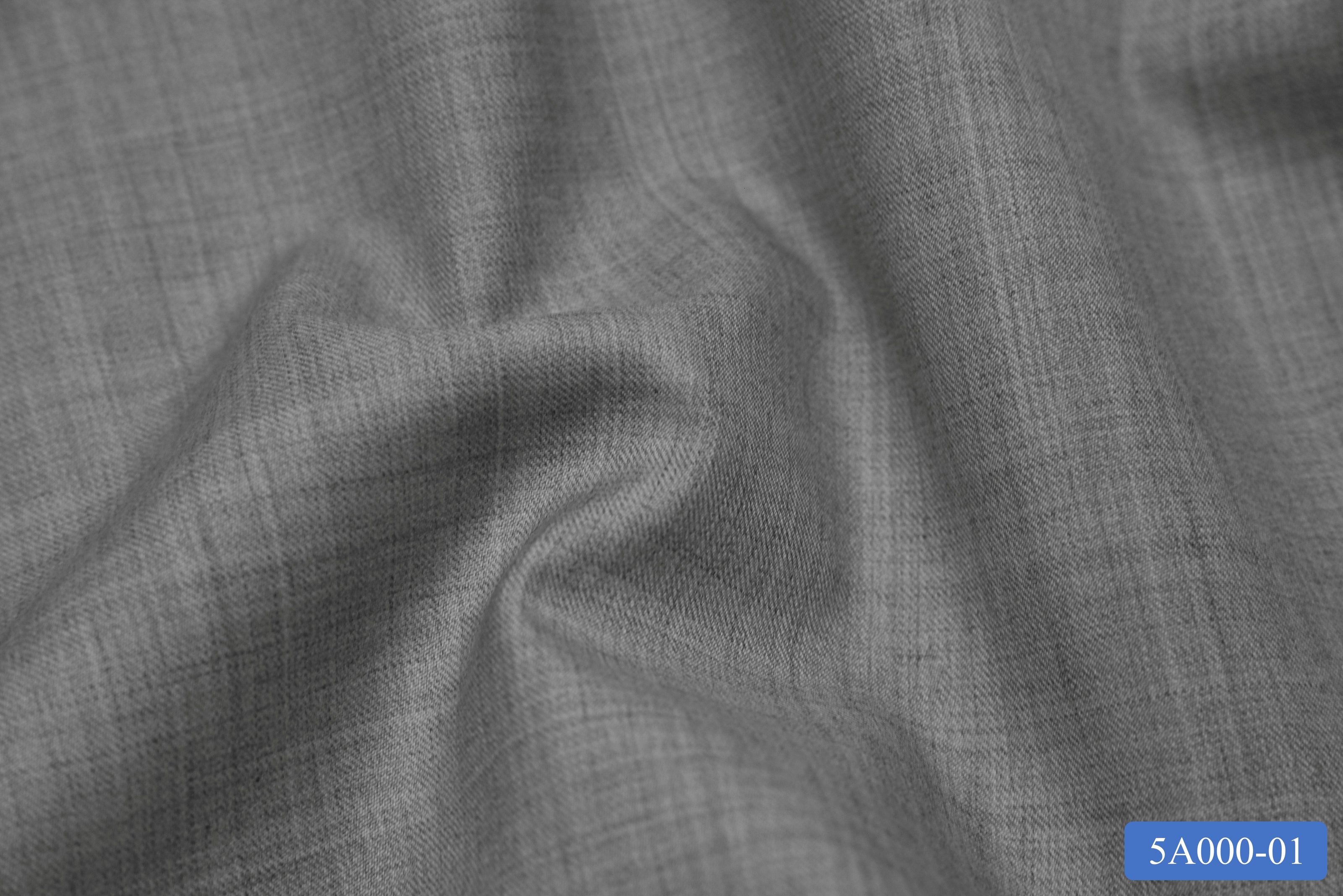 5A000-01/M3-21473 Silver Grey Solid Pants Fabric