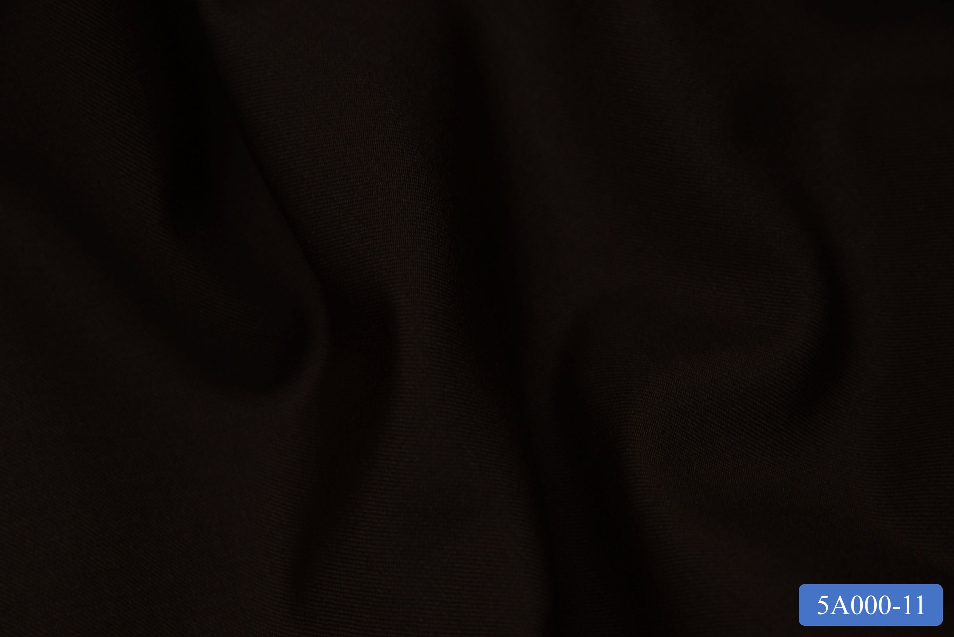 5A000-11/M3-21495 Dark Brown Solid Pants Fabric
