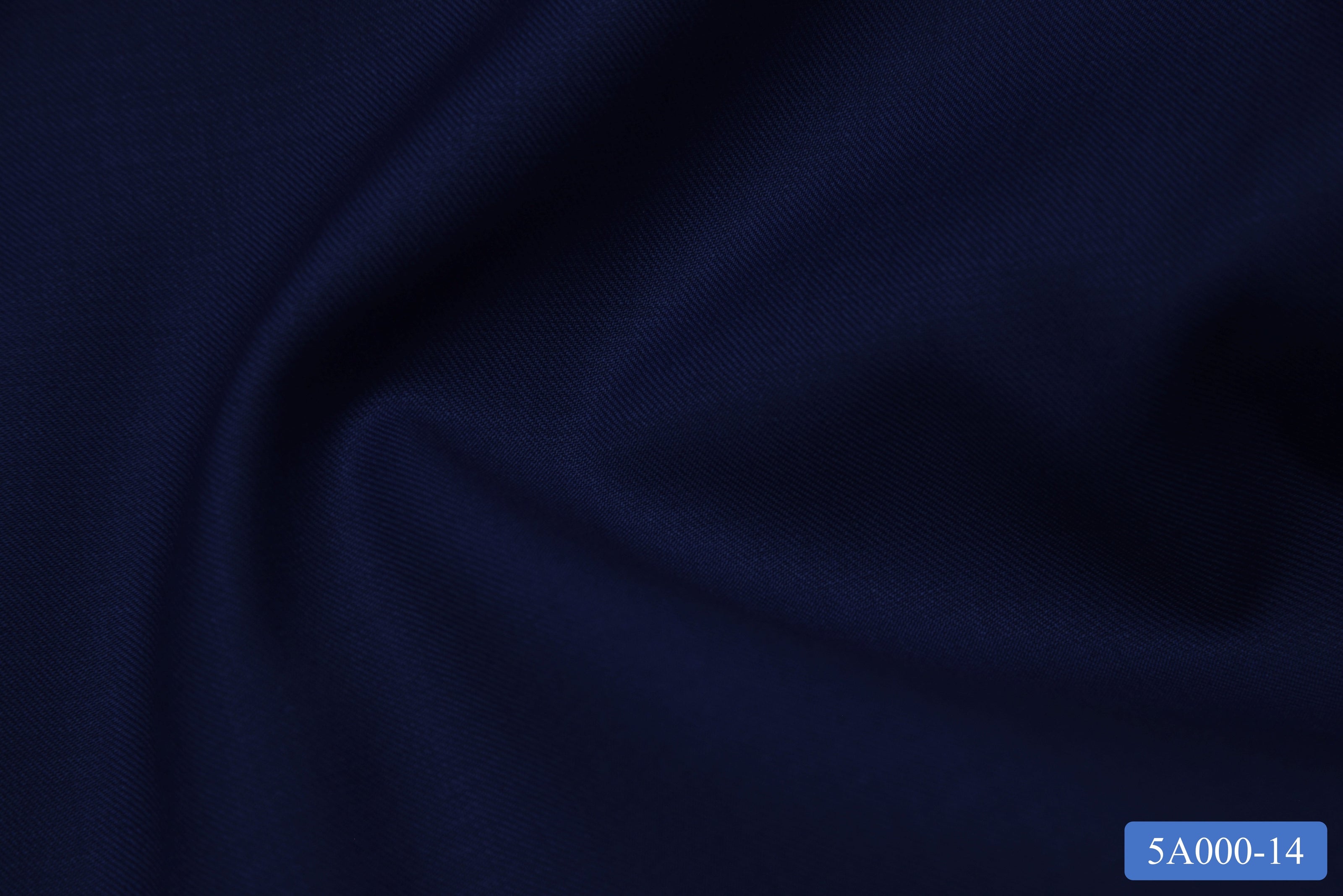 5A000-14/M3-21516 Space Blue Solid Pants Fabric