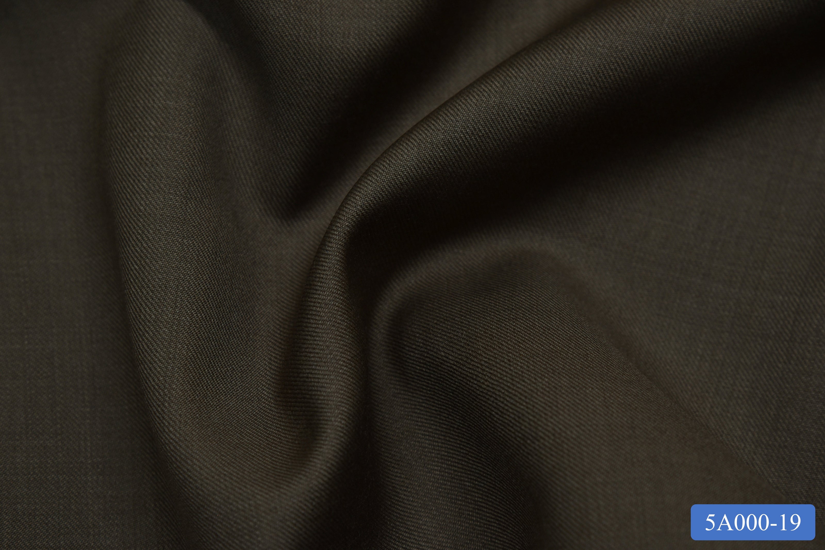 5A000-19/M3-21485 Coffee Brown Solid Pants Fabric