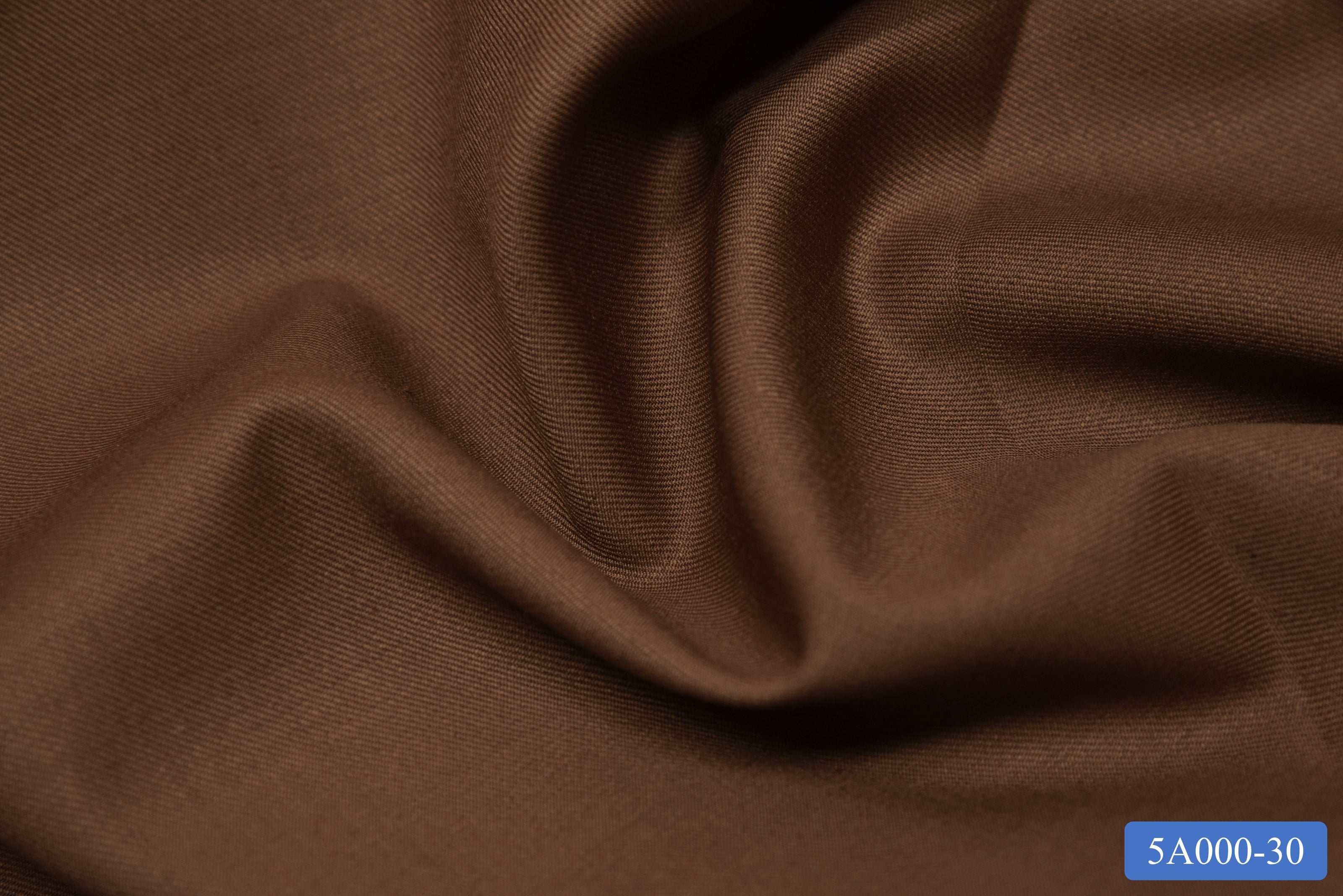 5A000-30/M3-21489 Brunette Brown Solid Pants Fabric