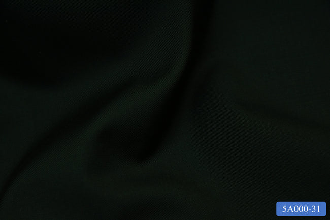 5A000-31/M3-21510 Dark Green Solid Vest Fabric