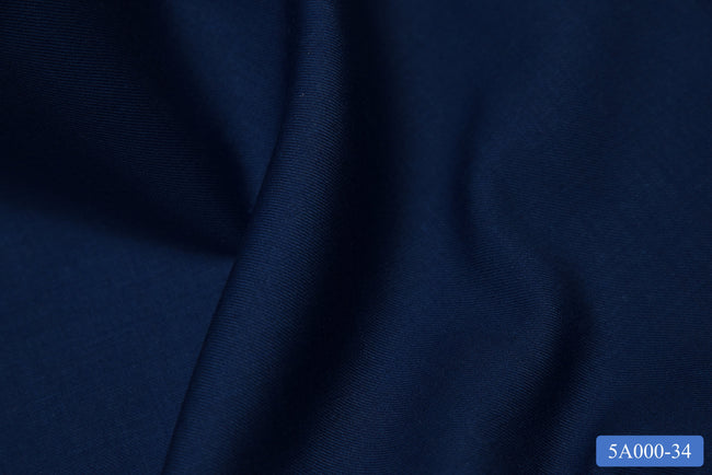 5A000-34/M3-21514 Yale Blue Solid Vest Fabric