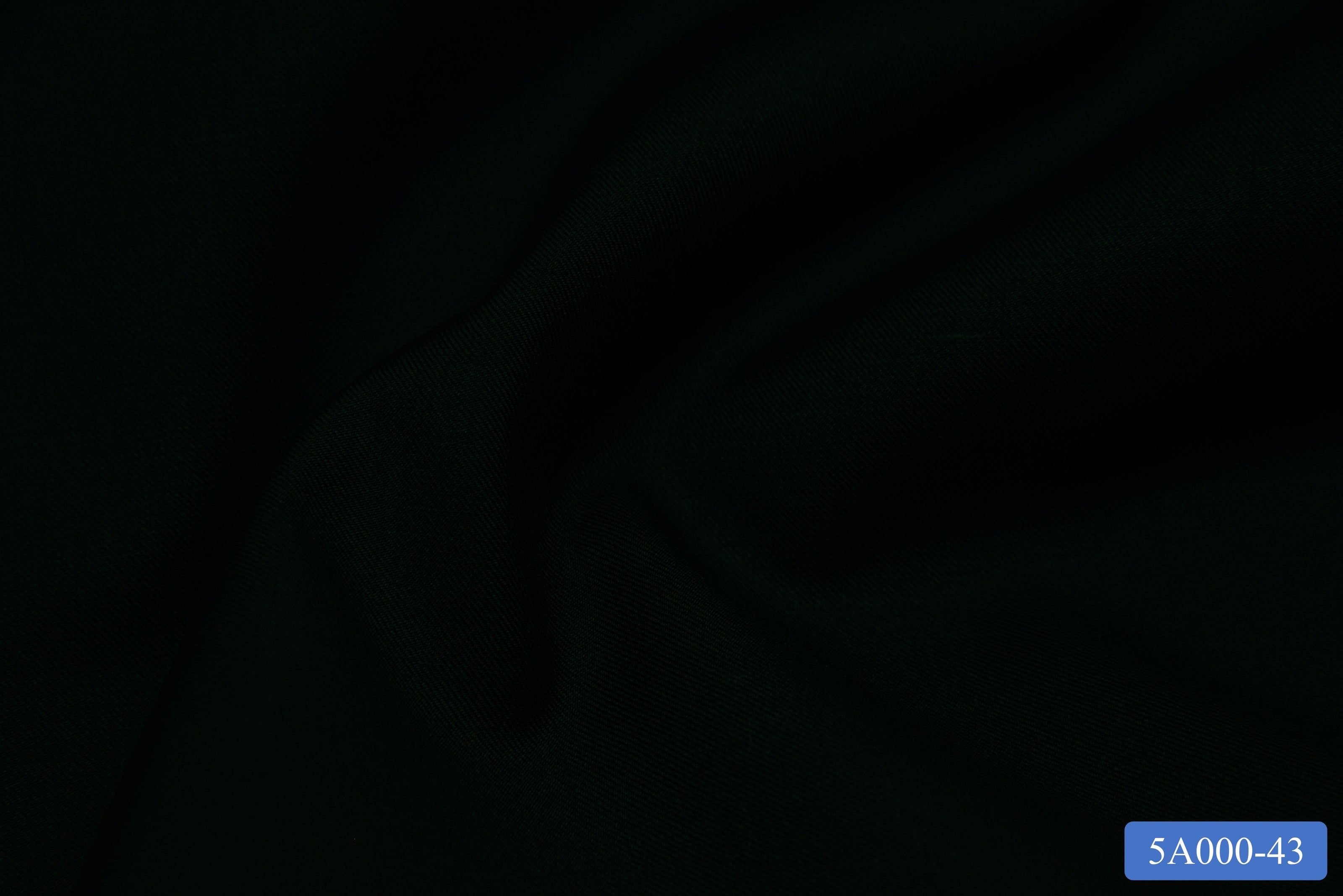 5A000-43/M3-21509 Forest Green Solid Pants Fabric