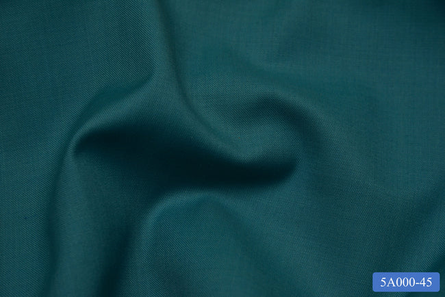 5A000-45/M3-21505 Turquoise Solid Vest Fabric