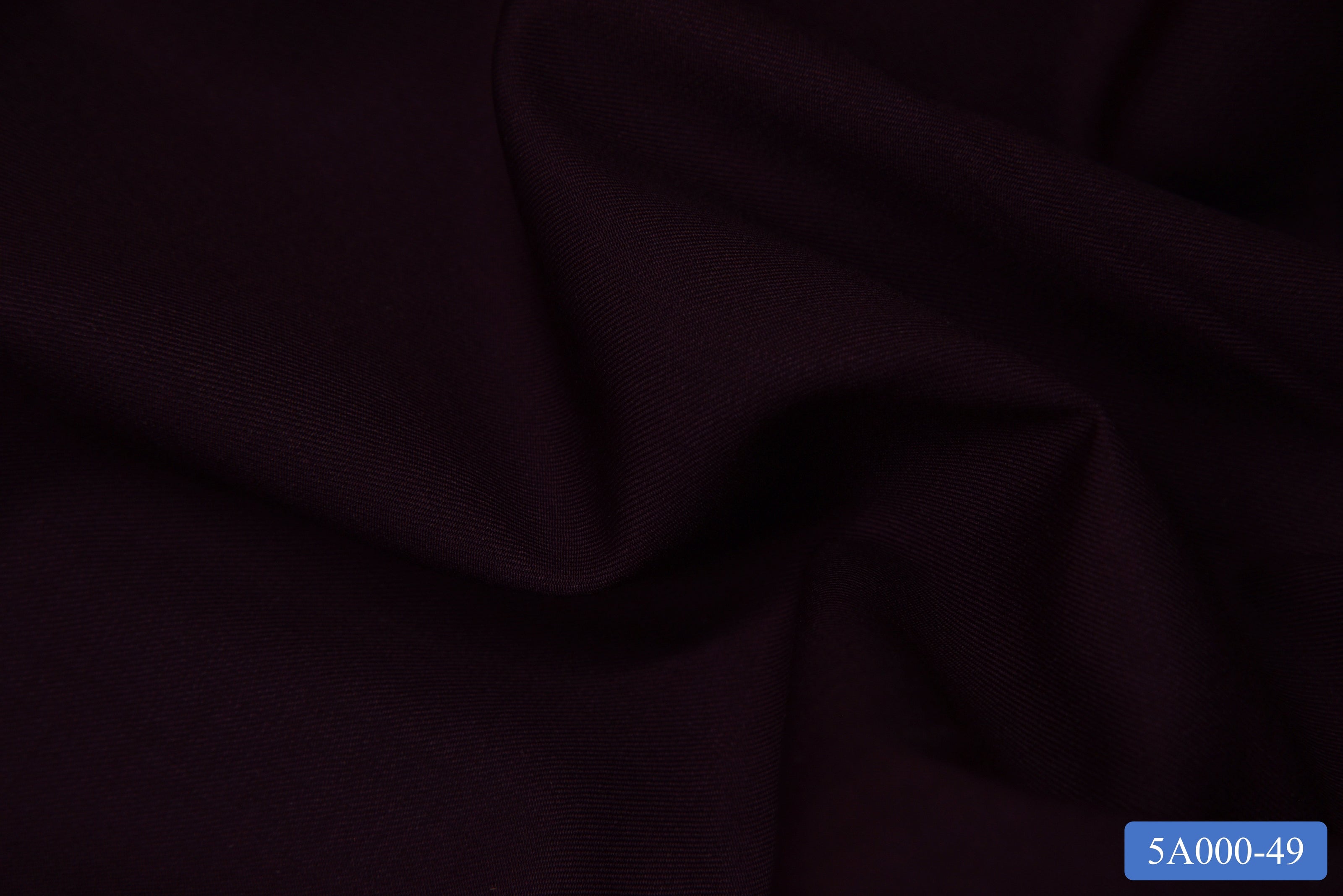 5A000-49/M3-21499 Dark Wine Solid Pants Fabric
