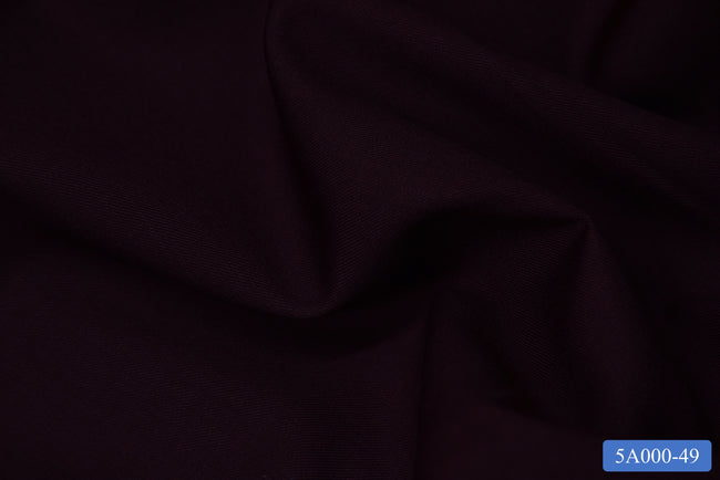 5A000-49/M3-21499 Dark Wine Solid Vest Fabric
