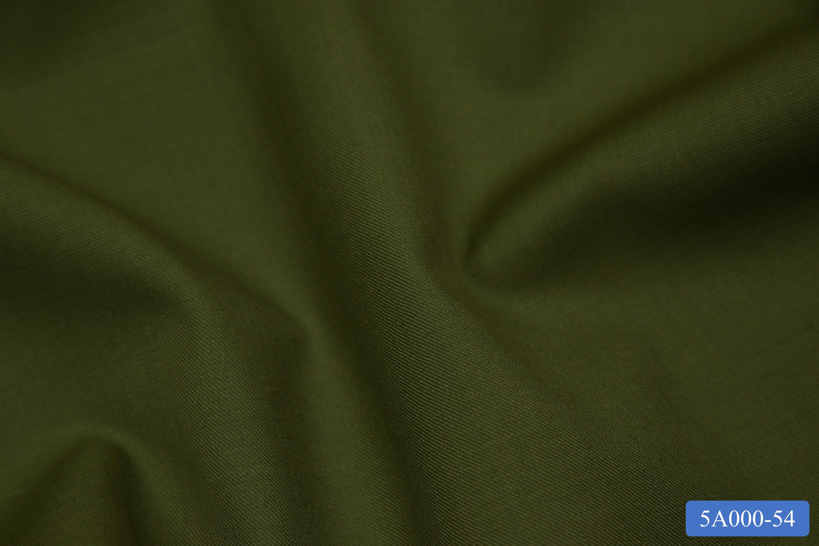 5A000-54/M3-21506 Olive Green Solid Pants Fabric