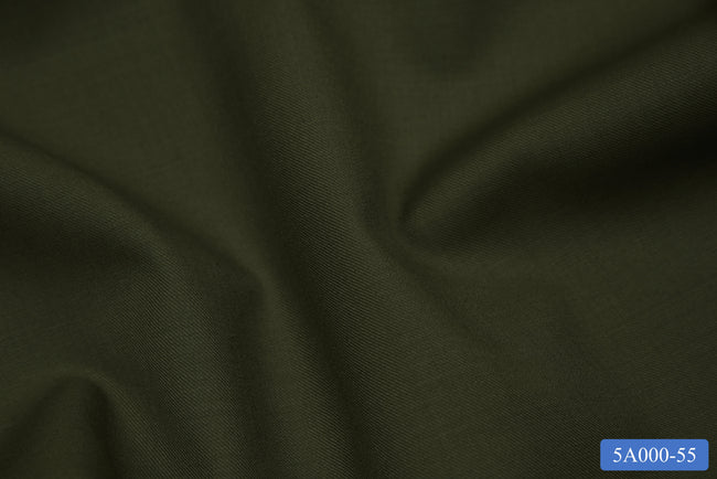 5A000-55/M3-21507 Artichoke Green Solid Vest Fabric