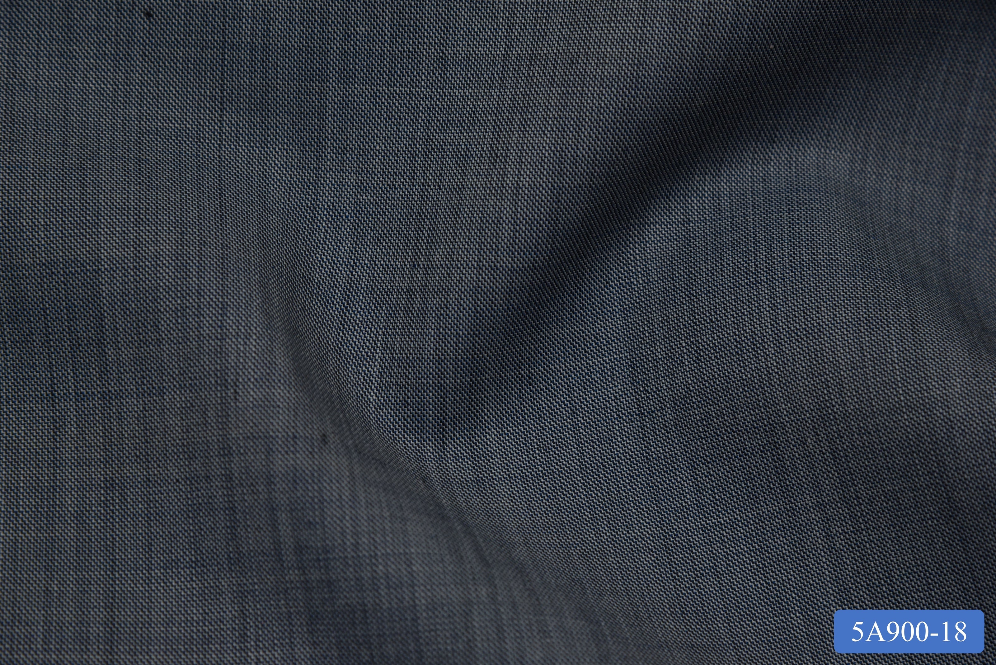5A900-18/M3-21543 Slate Blue Sharkskin Vest Fabric
