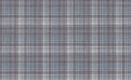 61039/G3-21817 Grey, Light Blue & White Check Suit Fabric