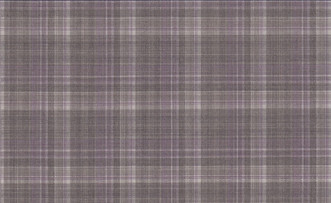 61040/G3-21818 Beige, Lavender & White Check Suit Fabric