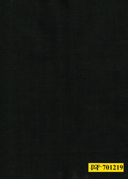 701219/P3-22156 Black Plain Suit Fabric