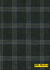 701314/P3-22111 Forest Green With Grey & Blue Check Suit Fabric