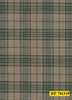 701319/P3-22116 Tan With Navy & Green Check Pants Fabric