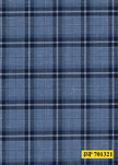 701321/P3-22118 Navy Blue & Light Blue Check Pants Fabric