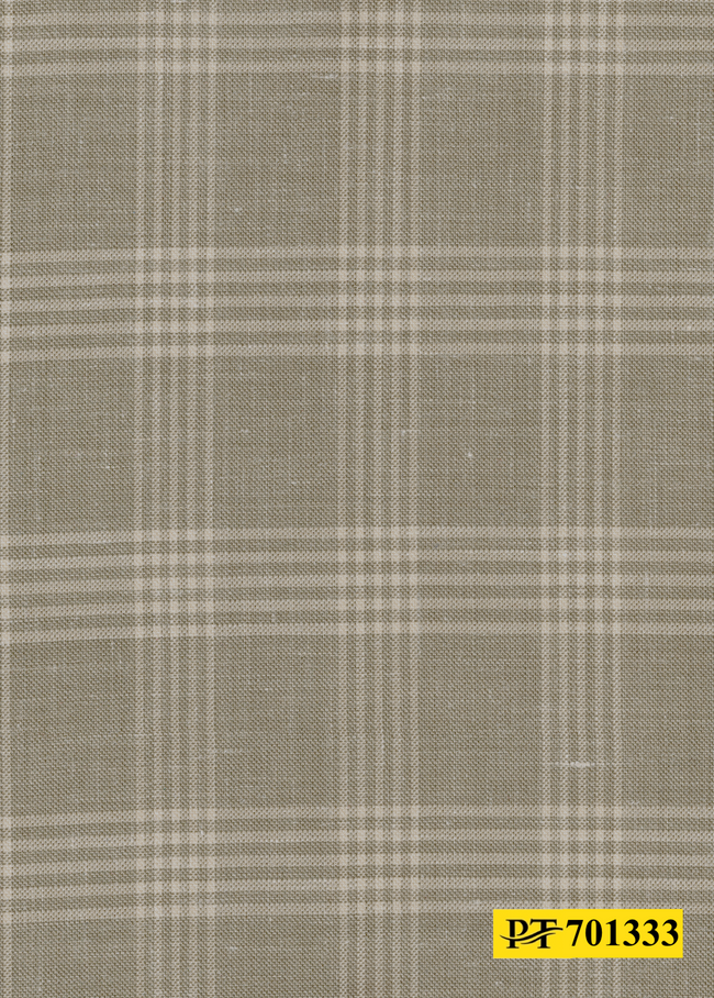 701333/P3-22130 Ecru Check Jacket Fabric