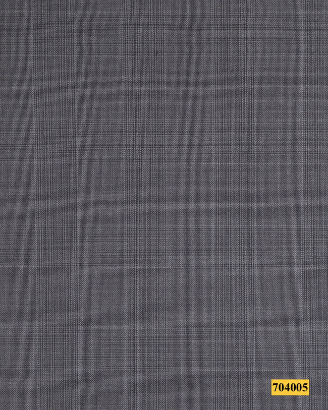 704005/P3-17860 Grey Check Vest Fabric