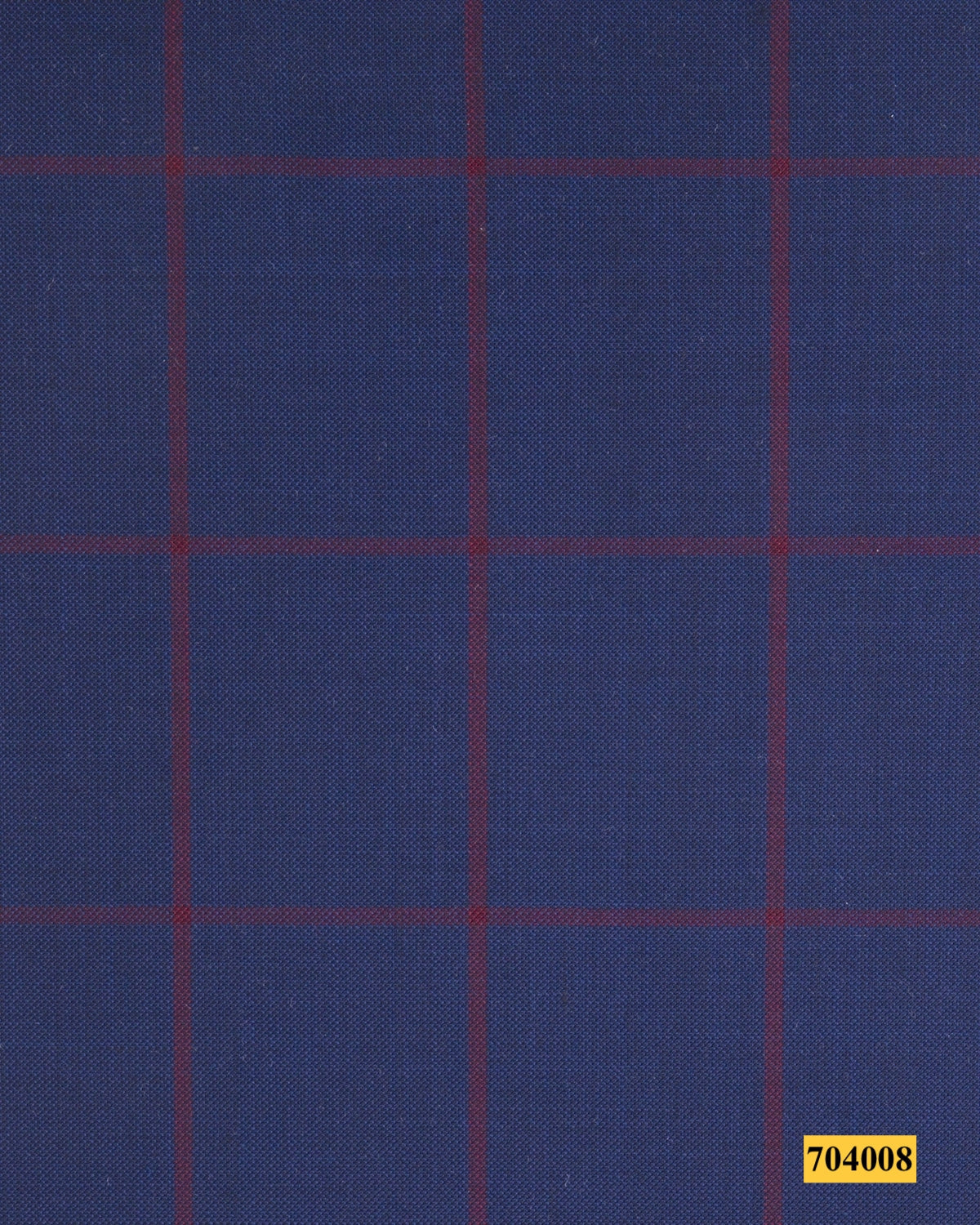 704008/P3-17863 Blue With Maroon Check Jacket Fabric
