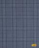 704009/P3-17864 Grey With Blue Check Suit Fabric