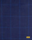 704029/P3-17884 Blue Check Vest Fabric