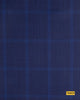 704029/P3-17884 Blue Check Vest Fabric