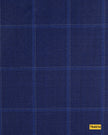 704034/P3-17889 Blue Check Vest Fabric