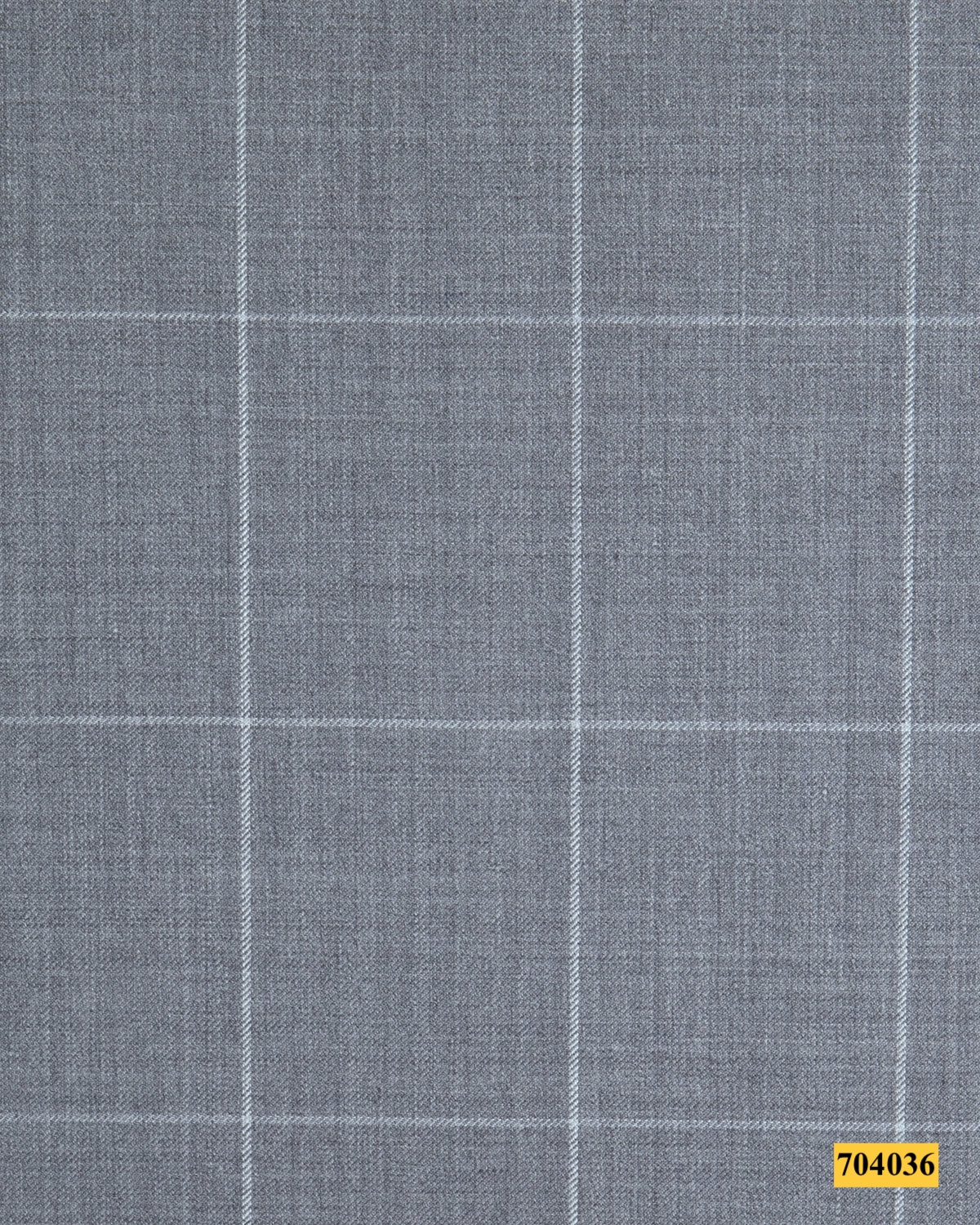 704036/P3-17891 Light Grey With White Check Vest Fabric