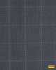 704040/P3-17895 Dark Grey With Brown Check Vest Fabric