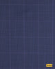704043/P3-17898 Dark Blue With Purple Check Suit Fabric