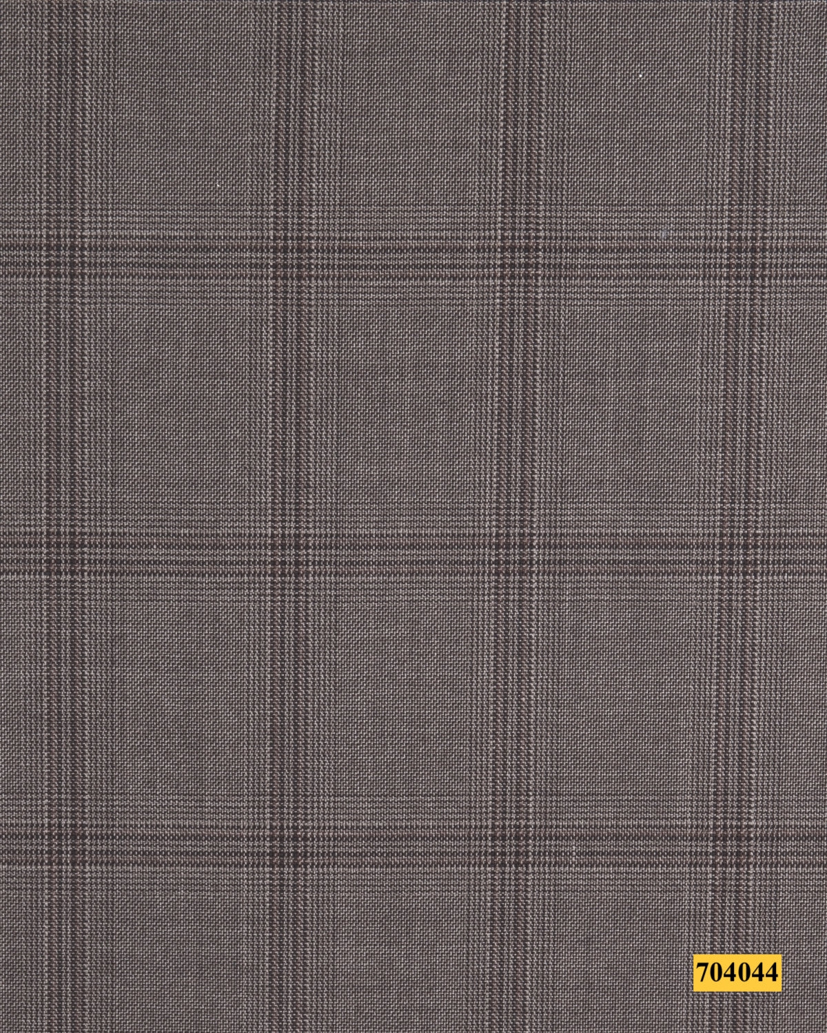 704044/P3-17899 Brown Check Vest Fabric