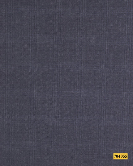 704055/P3-17910 Dark Grey Check Suit Fabric